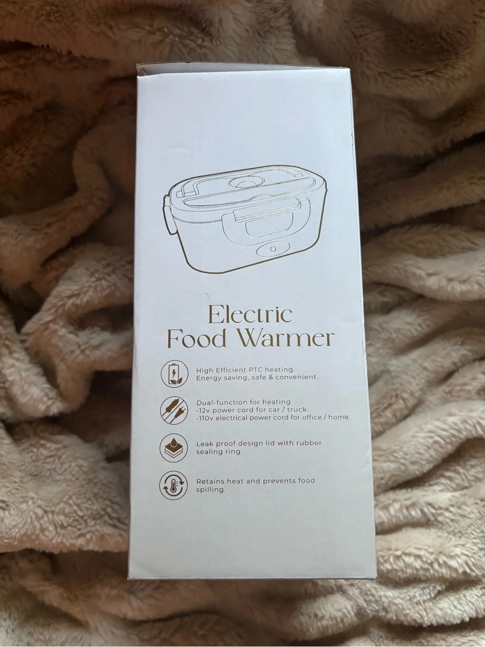 CWC Electric Food Warmer - Cream